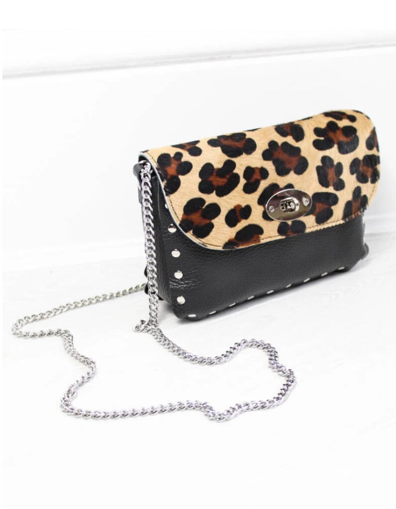 Pattern Print Lizard Crossbody Bags